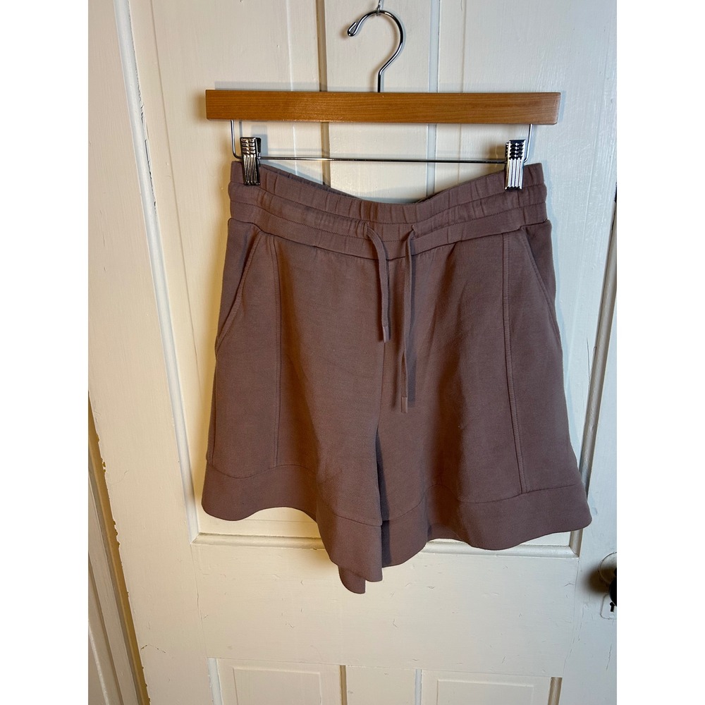 Varley Alder Short DoubleSoft Coffee Mauve Brown Athleisure VAR00980 Medium